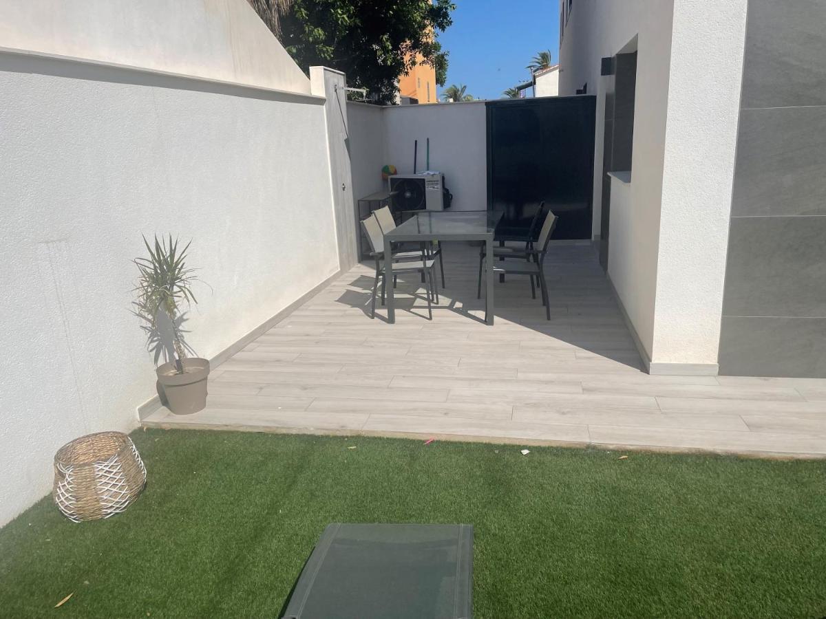 Beach Bungalow With Swiming Pool And Long Terrace San Javier Buitenkant foto
