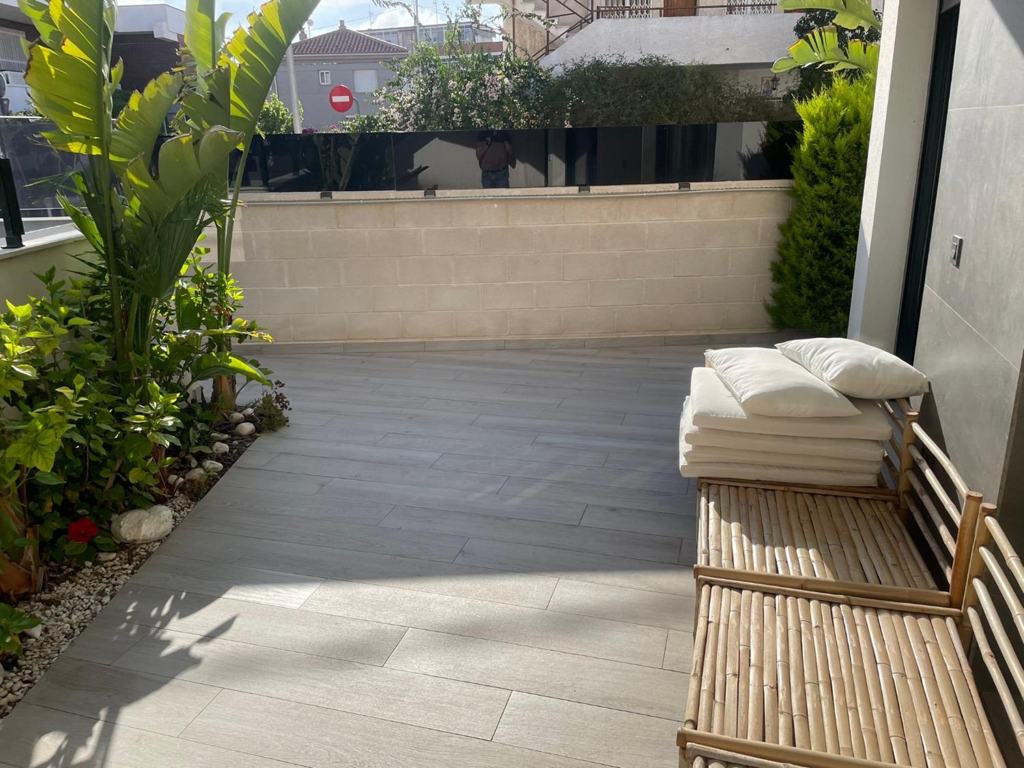 Beach Bungalow With Swiming Pool And Long Terrace San Javier Buitenkant foto