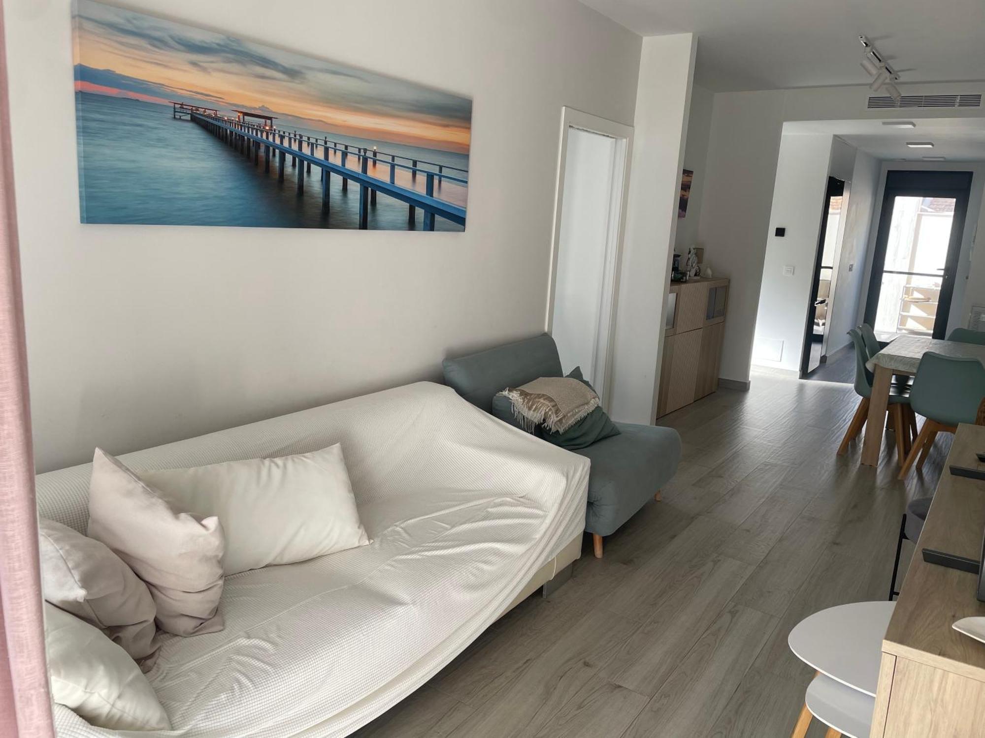 Beach Bungalow With Swiming Pool And Long Terrace San Javier Buitenkant foto